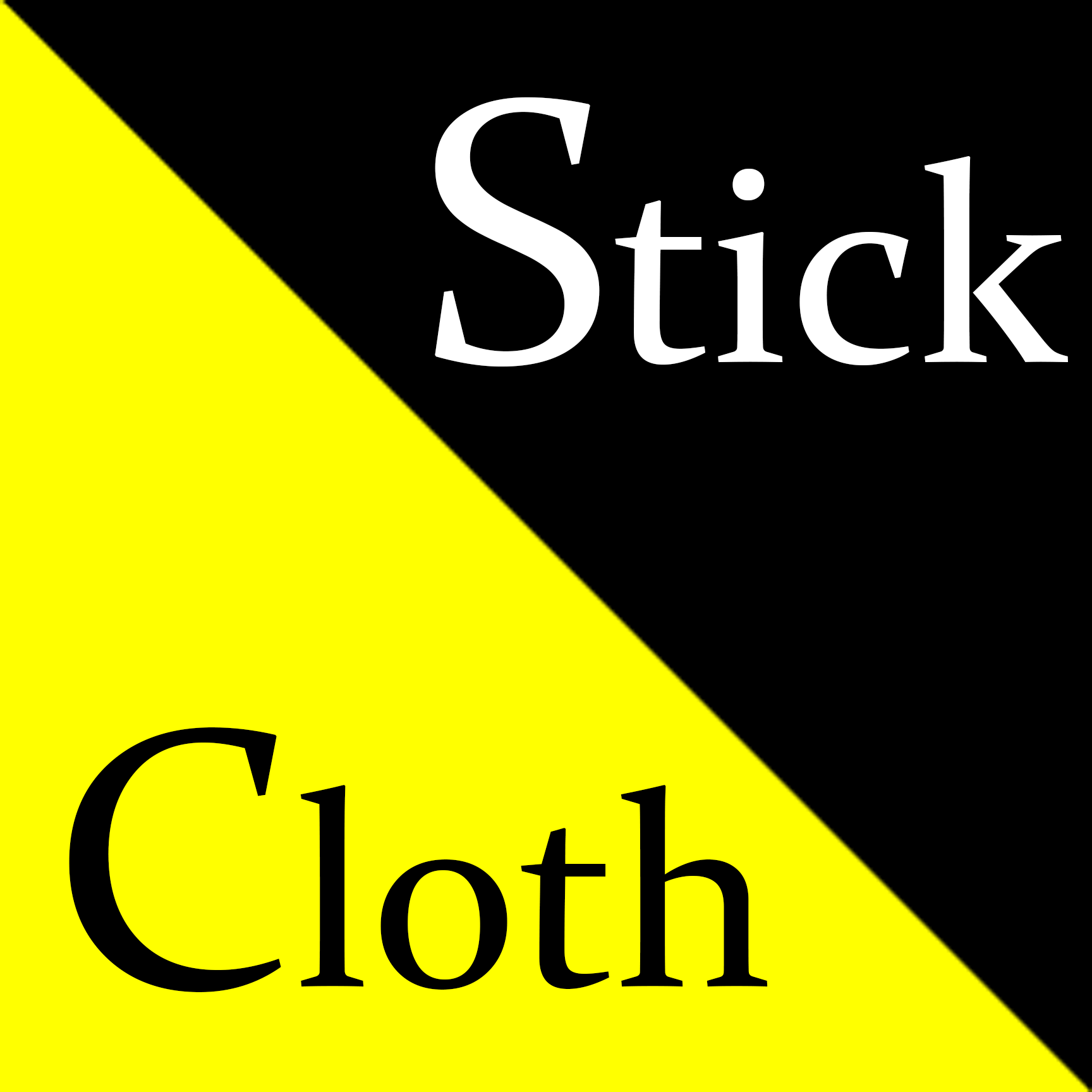 Stickcloth